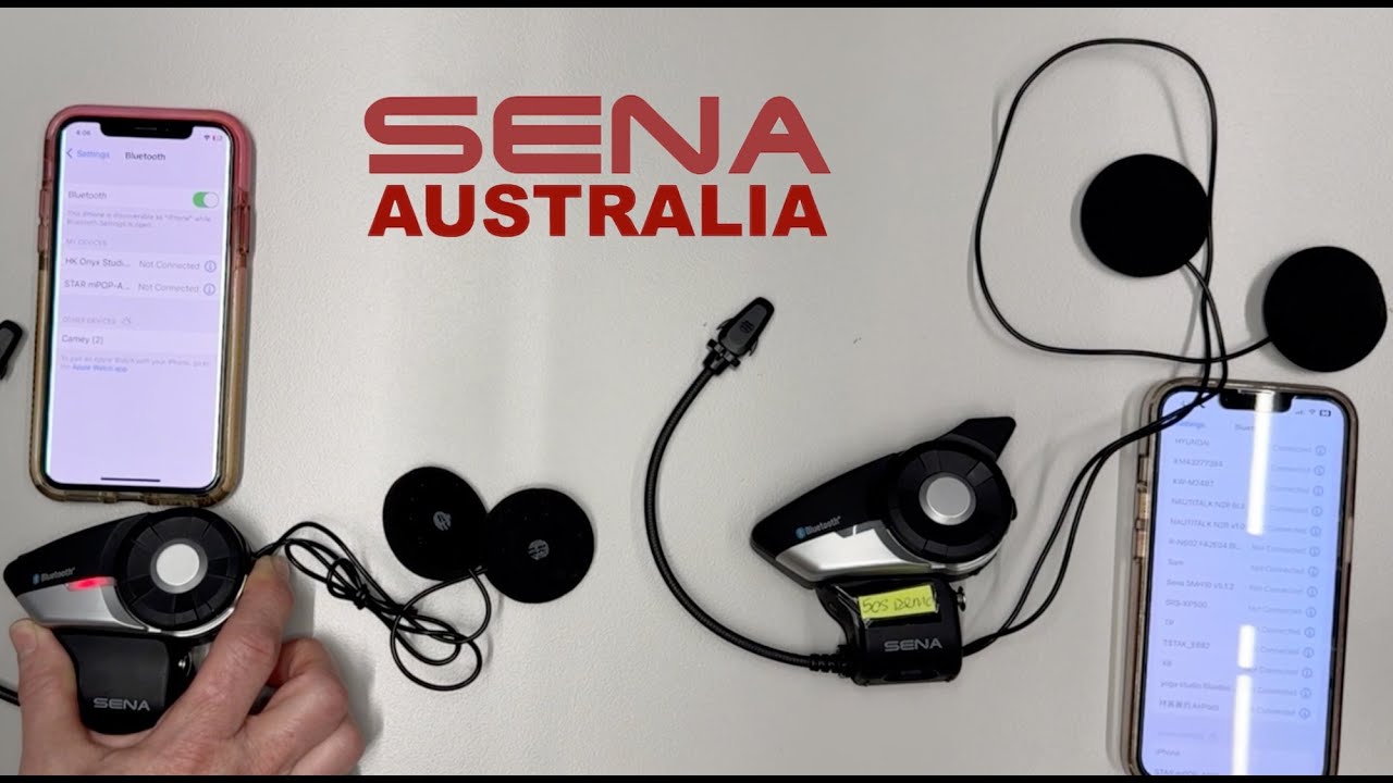 SENA 20S-EVO Phone & Bluetooth pairing