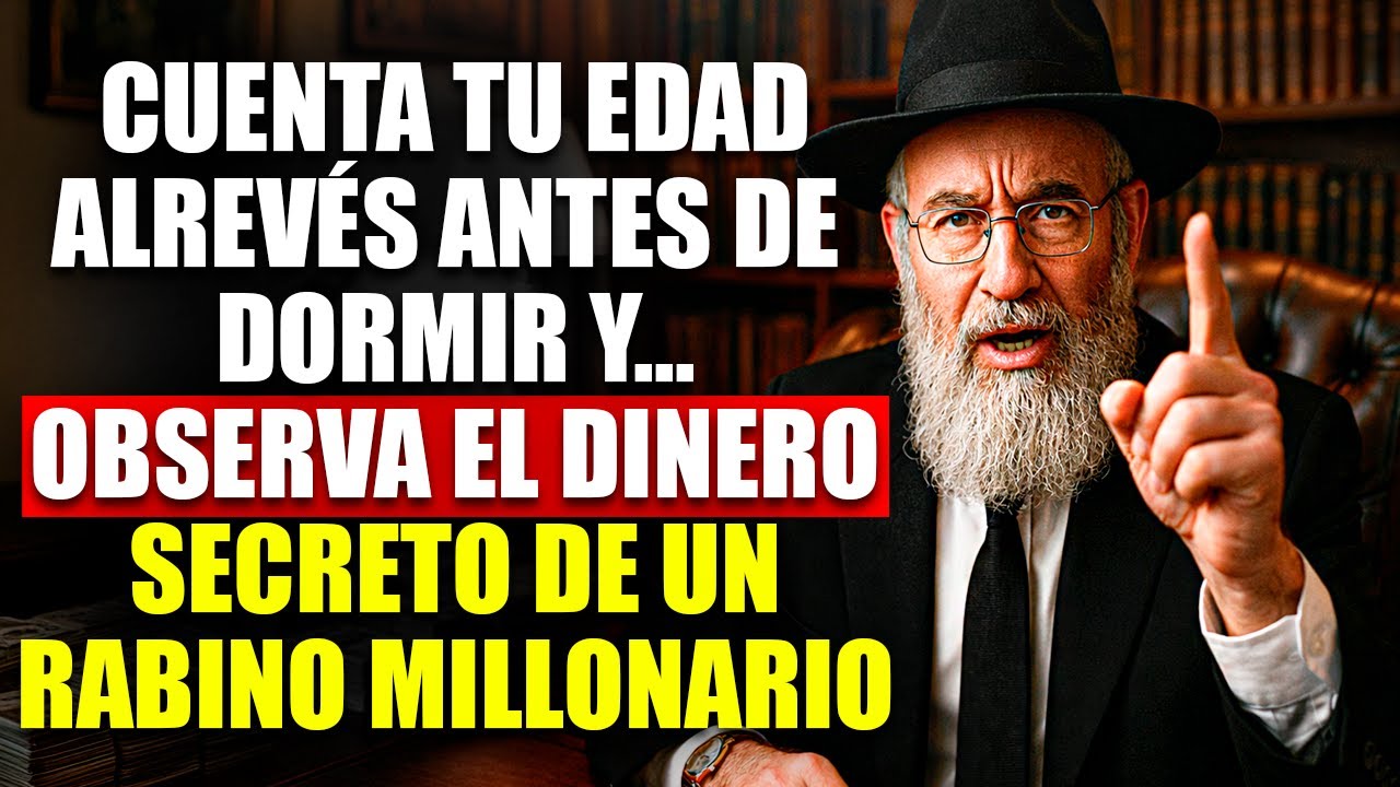 RABINO MILLONARIO: Calcula Tu Edad ASÍ Antes De Dormir — El DINERO Fluye Al Despertar! | Cábala