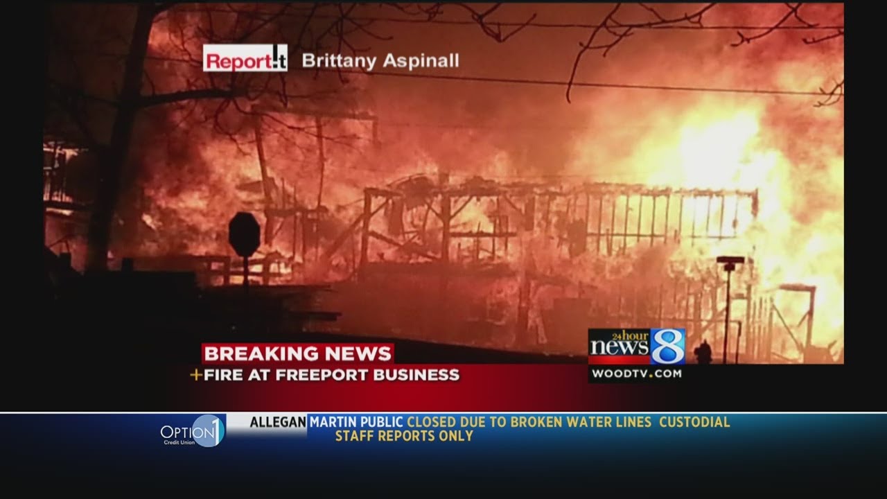 Fire destroys Cheesebrough Mfg Co.