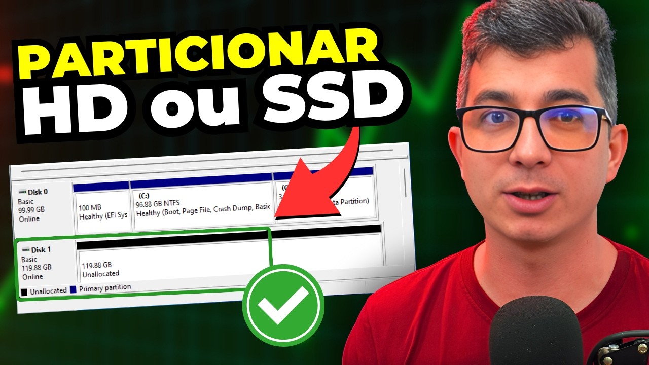 Particionar HD/SSD no Windows 11/10: Guia Completo para Criar Parti&ccedil;&otilde;es! (GR&Aacute;TIS)