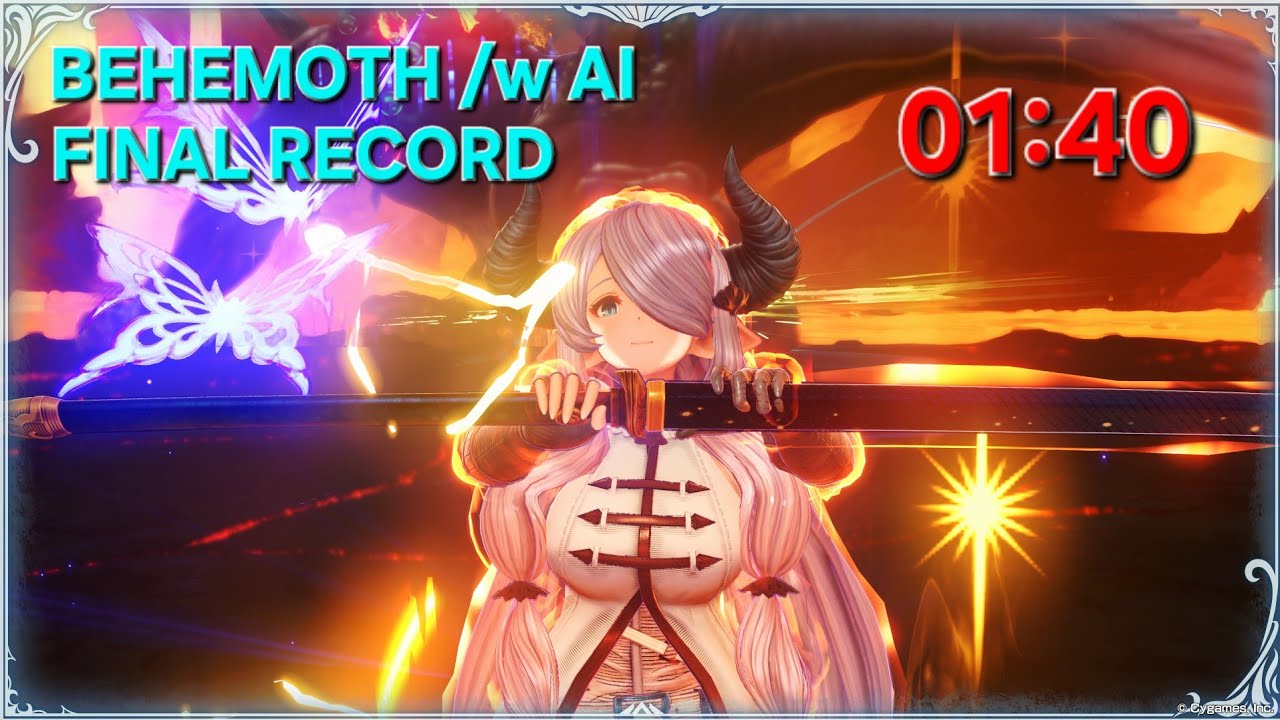 Granblue Fantasy: Relink Behemoth Final TA