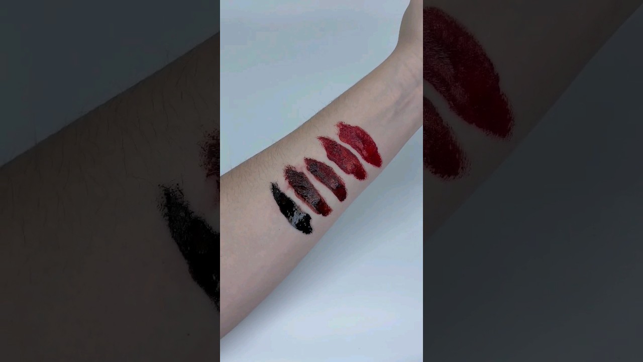 Voc&ecirc; conhece o sangue e a queimadura artificial?     #colormake #sanguefalso #halloween #s #fyp