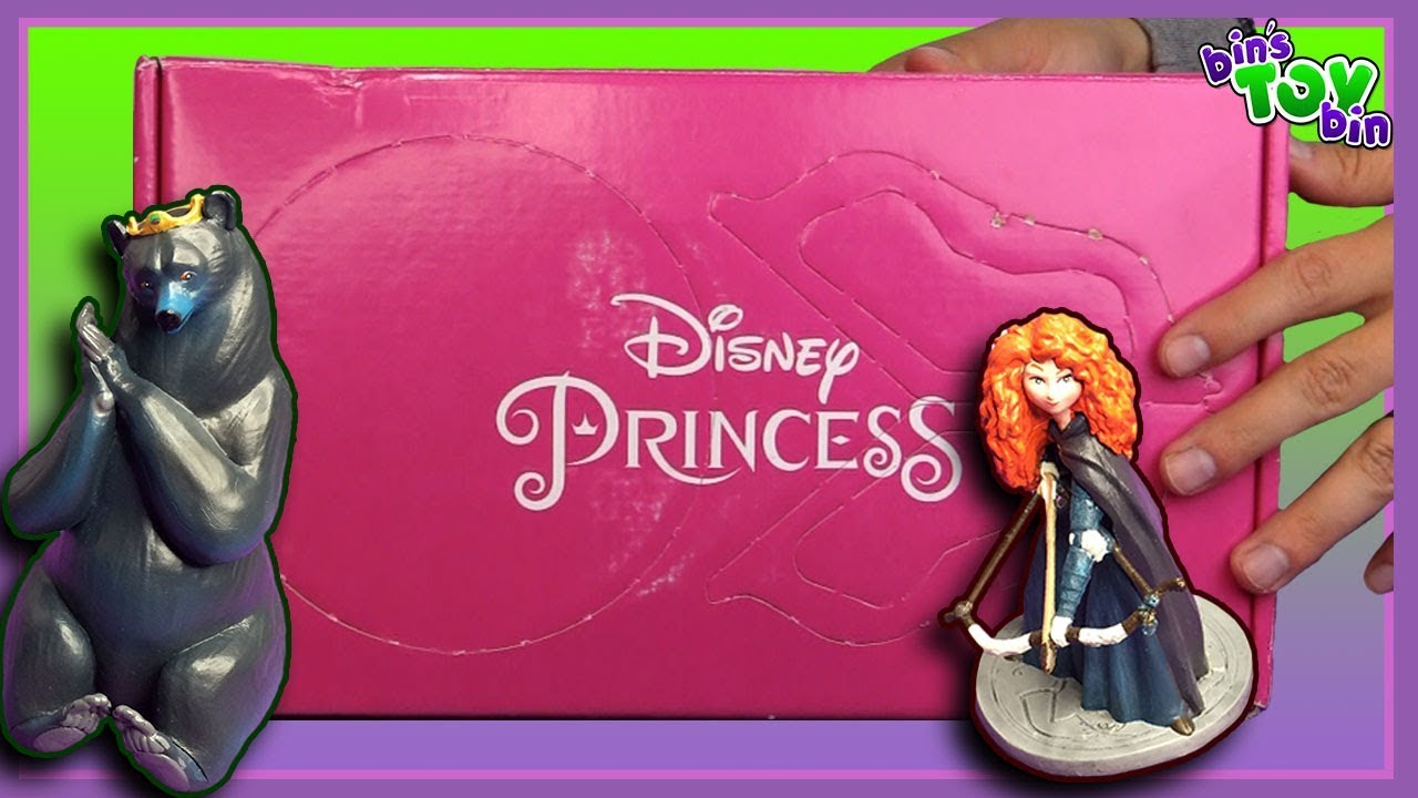 MERIDA from Brave Disney Princess Pley Box Opening! | Bin's Toy Bin