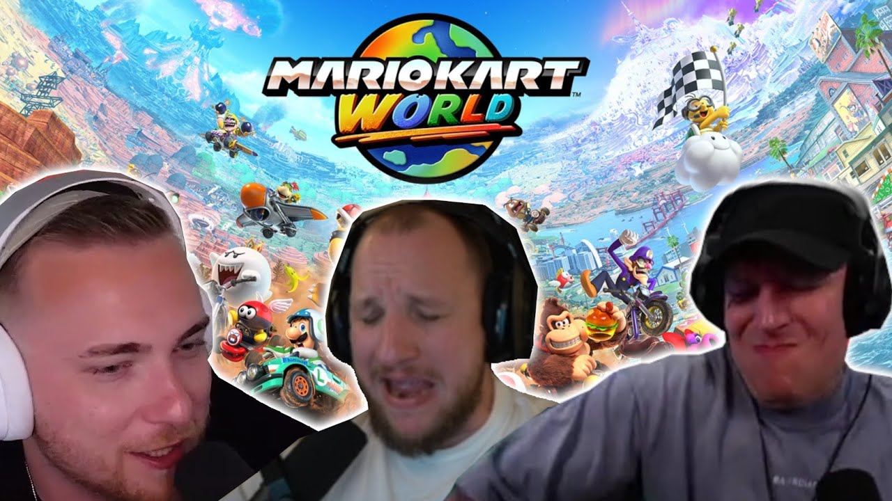 🤣😂DIE ERSTEN RUNDEN MARIO KART WORLD mit  @SpontanaBlack &  @SolutionPlayz | ELoTRiX Highlights