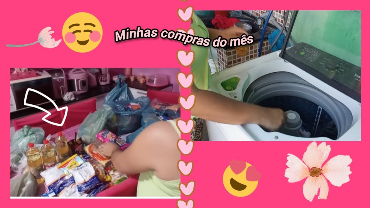 Mostrando as comprinhas do mês 🥰