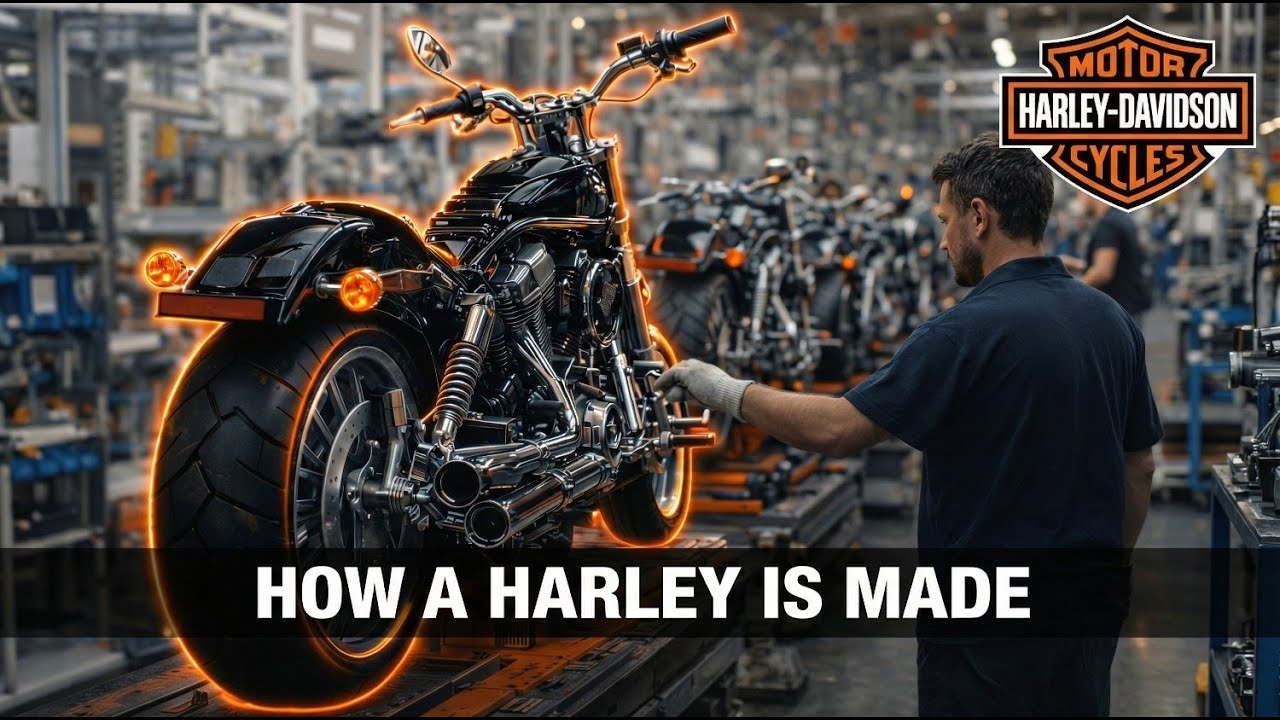 What REALLY Happens Inside the Harley Factory