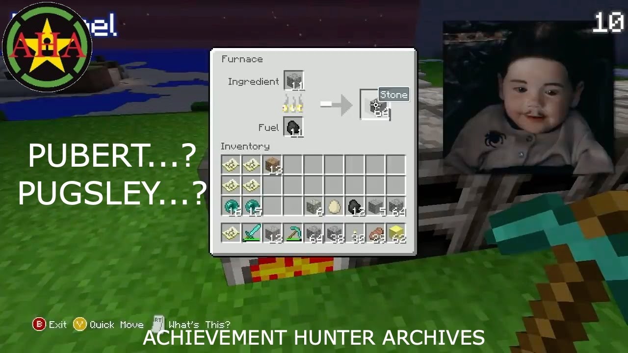 SPECIAL 5 HOURS OF THE FUNNIEST ACHIEVEMENT HUNTER MINECRAFT MOMENTS - GAVIN & PUBERT ADDAMS!