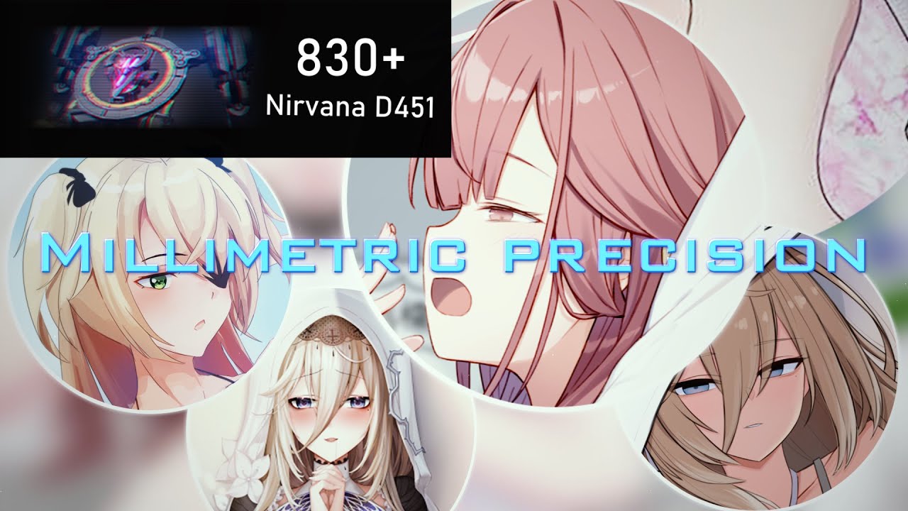 Exalted Abyss Nirvana #Nihilus 830+ | Precision up to the hit count | Disturbance D449