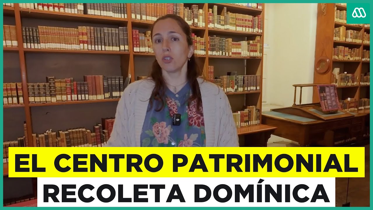 Visitamos la bilioteca del Centro Patrimonial Recoleta Dominica