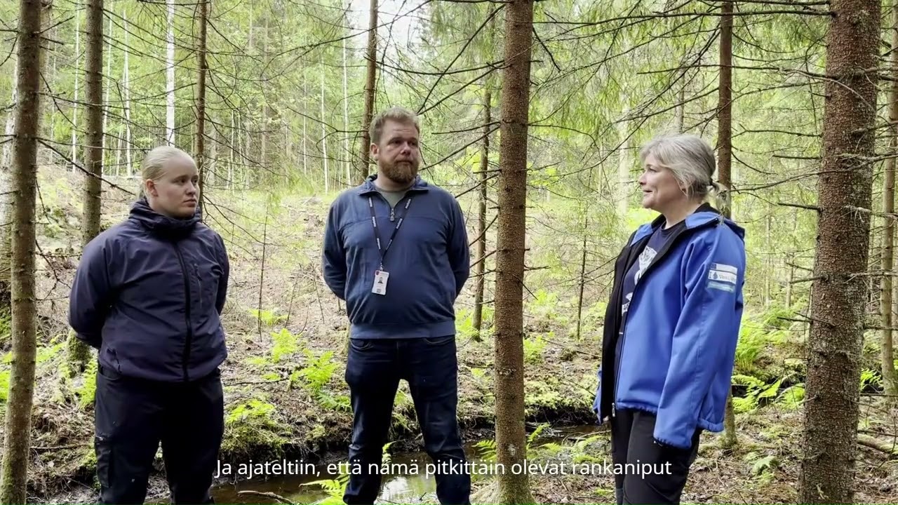 Uppopuupuhdistamo vesiensuojelumenetelmänä