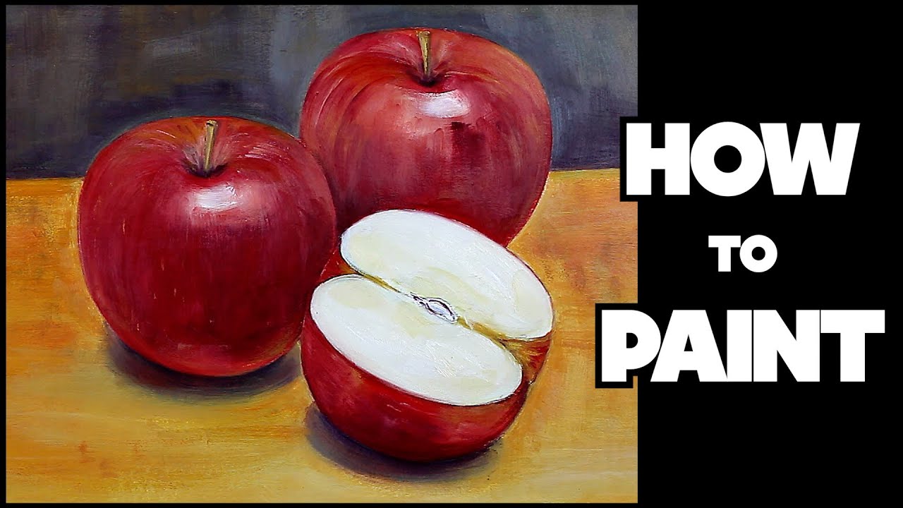 Apples ∥ Oil Painting Tutorial