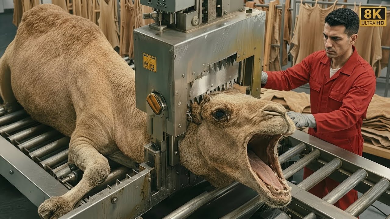 Inside the Camel Leather -Full Process How Million -Dollar Jackets & Bags Are Made 