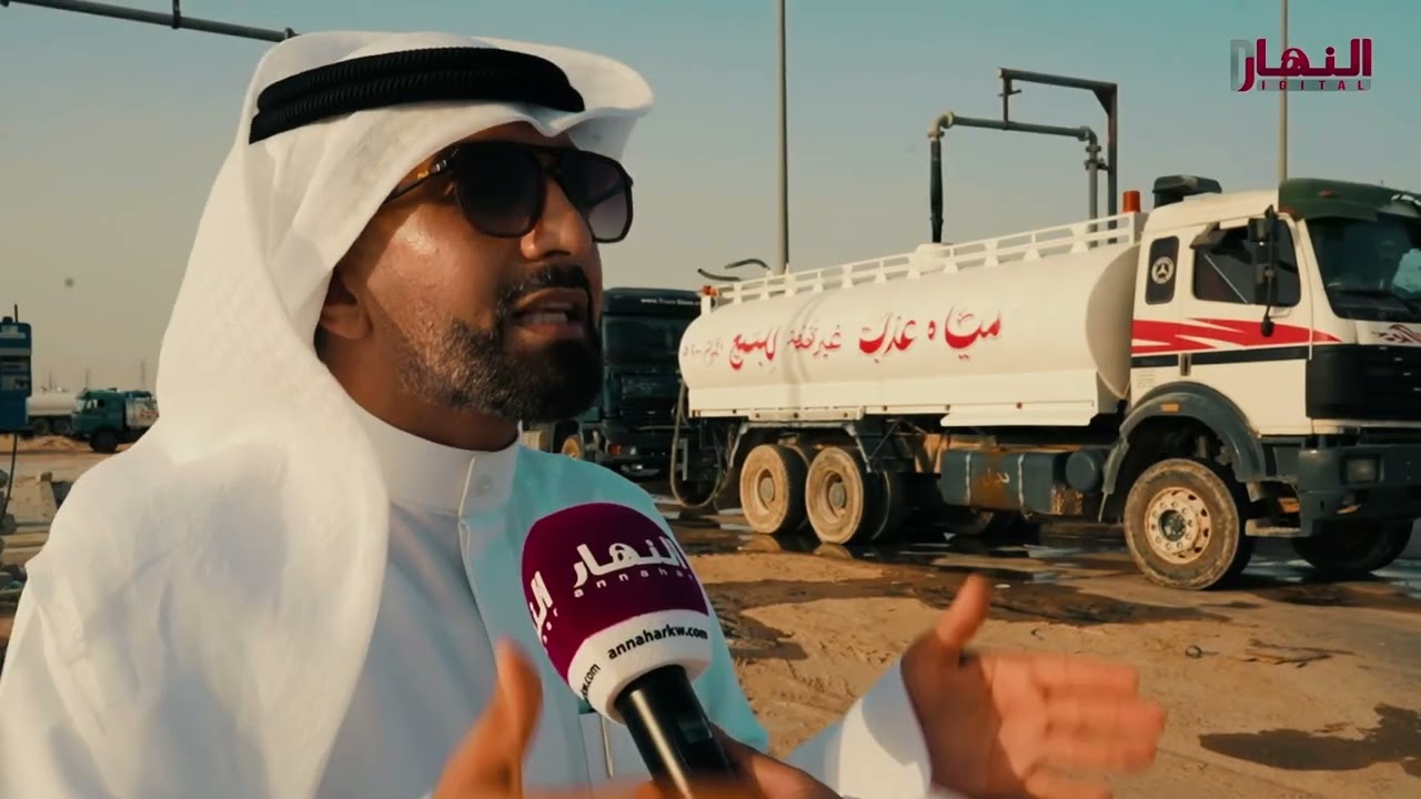 ازمة المياه في مدينة المطلاع