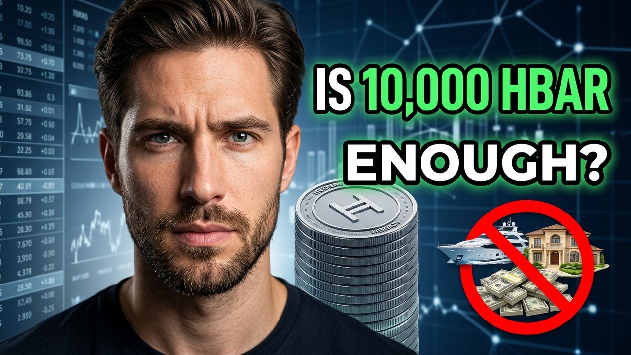 Is 10,000 HBAR Enough to Change Your Life? The Brutal Truth About Hedera in 2026!