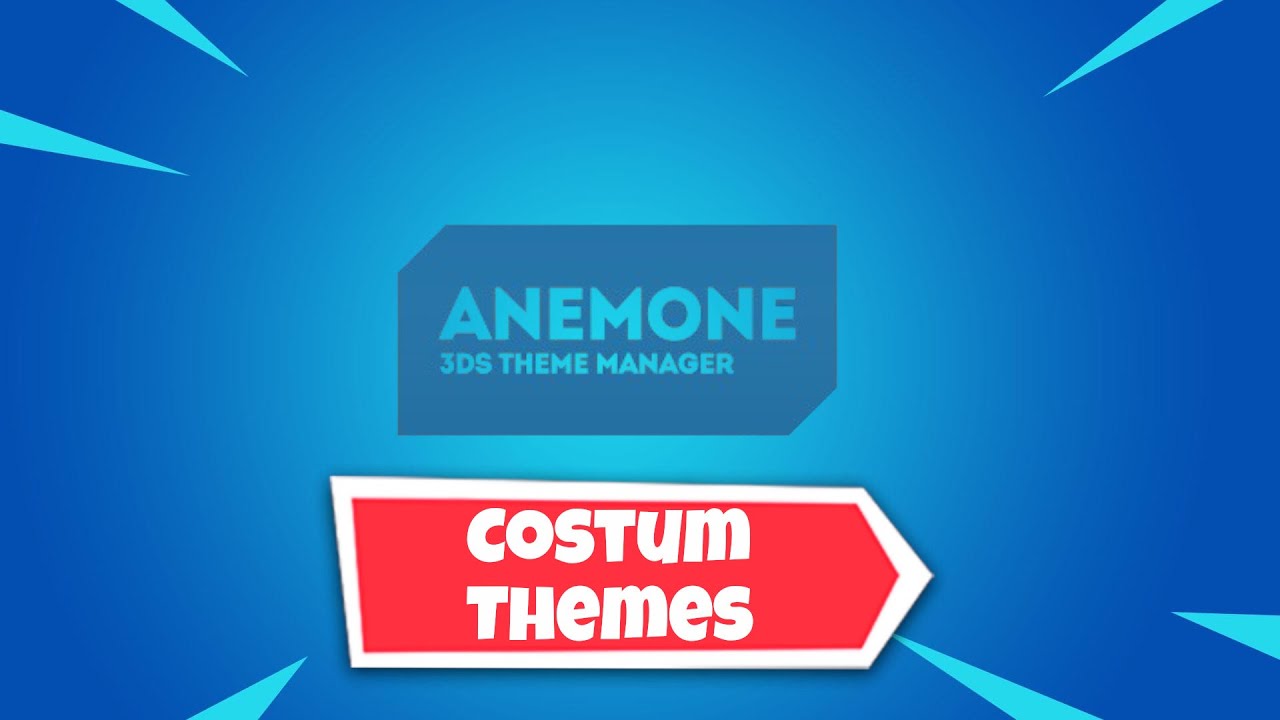 COSTUM DESIGNS?! KEIN PROBLEM ANEMONE 3DS TUTORIAL