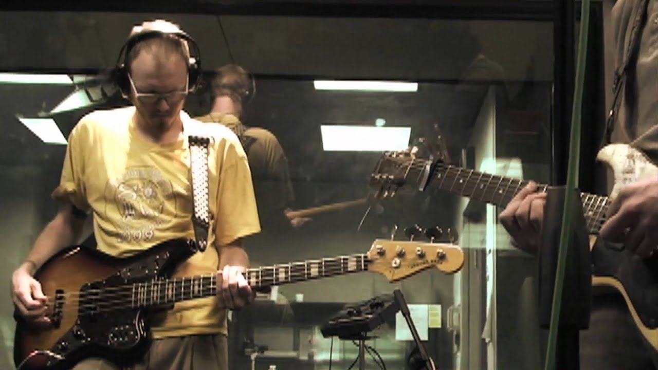 Pile in studio at WECB - Uncle Jill