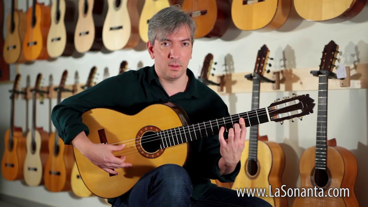 Flamenco guitar tango class 2 finger rasgueado