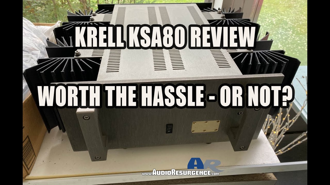 Krell KSA 80 Review - Full Class A Monster Amp - Stereotypical Krell Sound Or Something Else?