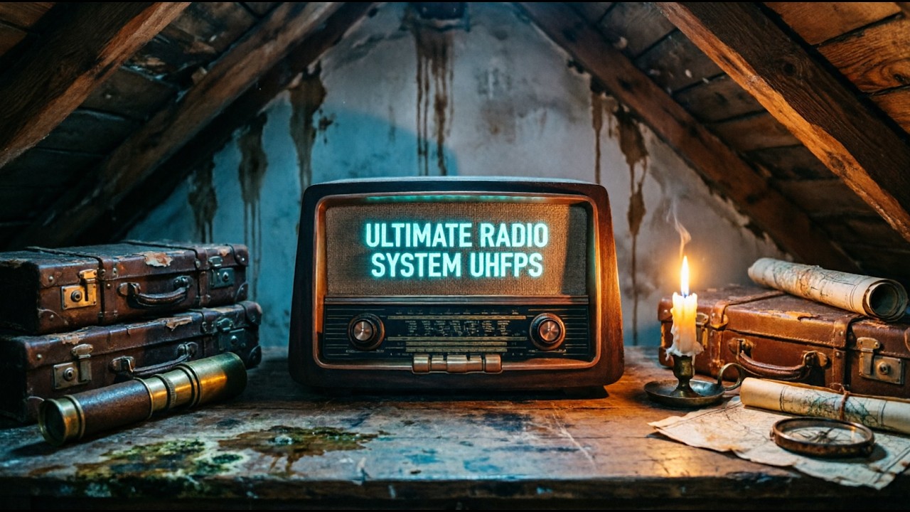Ultimate Radio System - Attic Demo (Ultimate Horror FPS Kit)