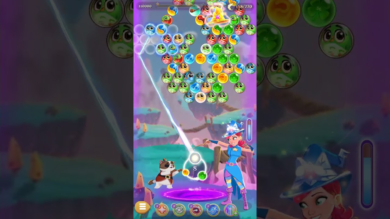 MAIN LEVEL 6379 BUBBLE SHOOTER WITCH SAGA 3,Ahmad Suryadi putra #bubble #king #gaming