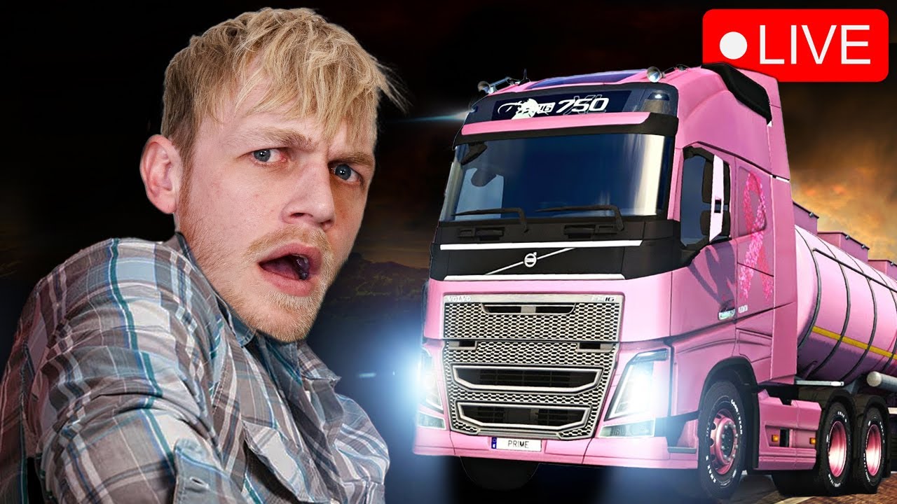 LIVE 🔴 Milan speelt Euro Truck Simulator 2!