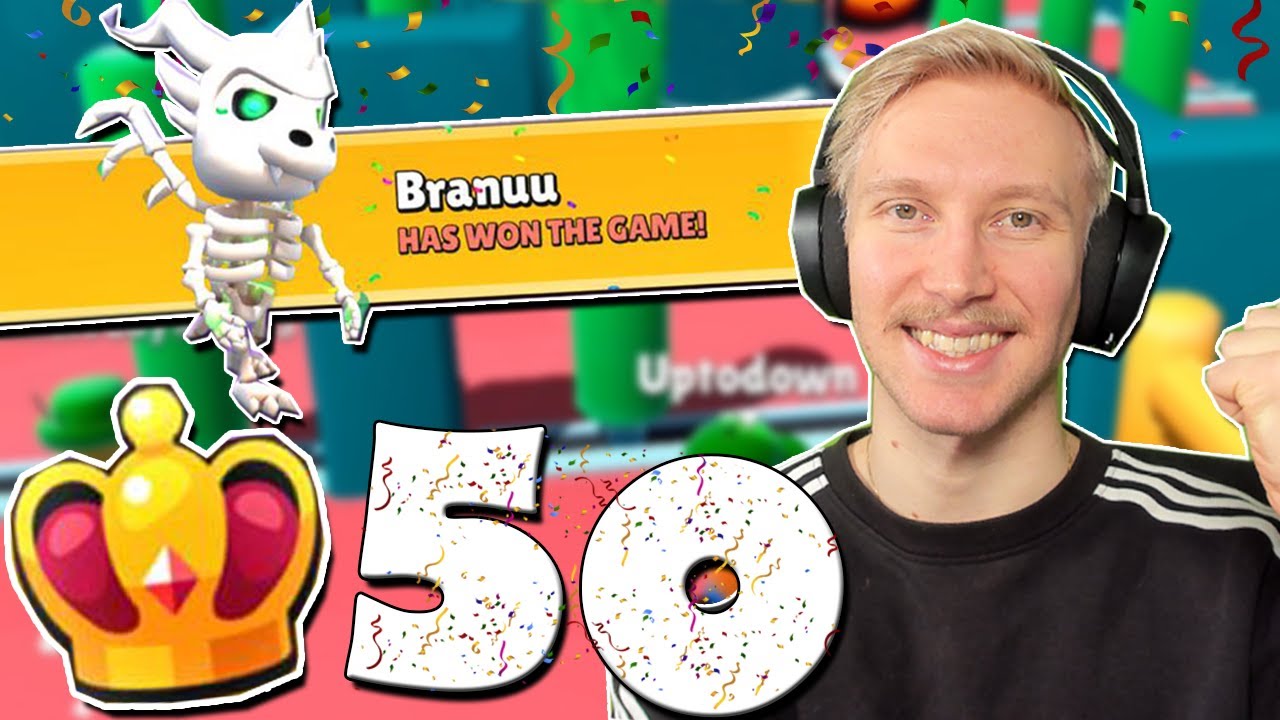Tällainen oli mun 50. VOITTO 🥳 | 50 VOITTOA TÄYNNÄ | Stumble Guys Suomi