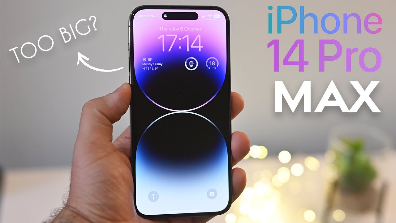 iPhone 14 Pro Max: слишком большой? Мои впечатления спустя 2 недели