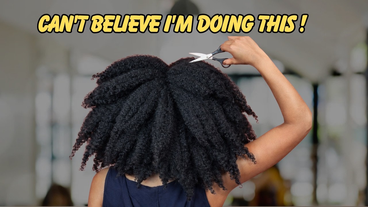 I've Held on To DEAD HAIR for Too Long. Time to Fix my Split Ends, Dryness & Breakage on my 4C Hair
