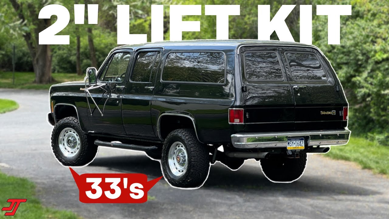 Installing a Lift Kit on a K20 Squarebody Suburban
