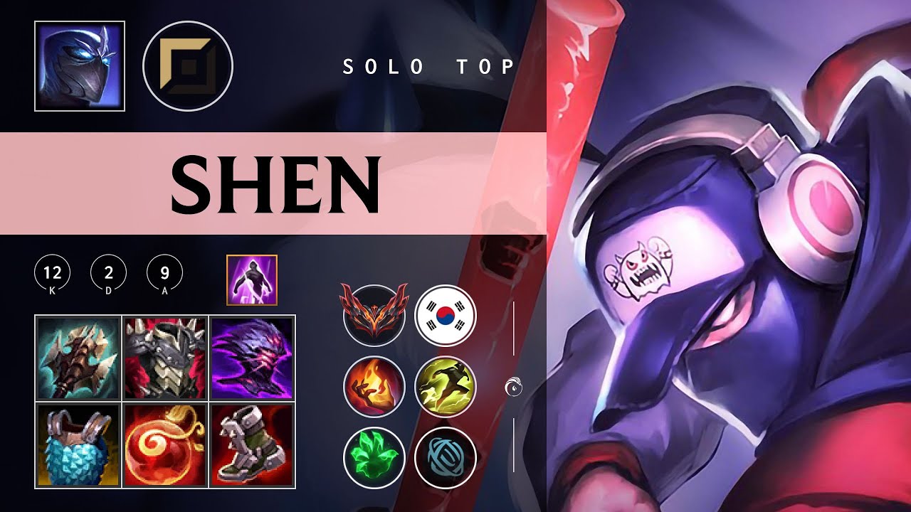 Shen Top vs Ambessa - KR Grandmaster Patch 26.02