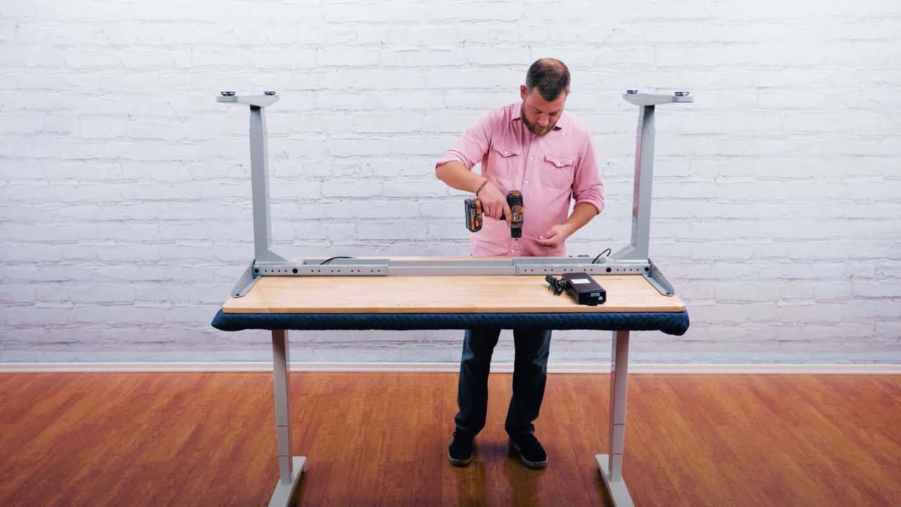 Assembling an UPLIFT Desk in Seven Minutes (Timed)