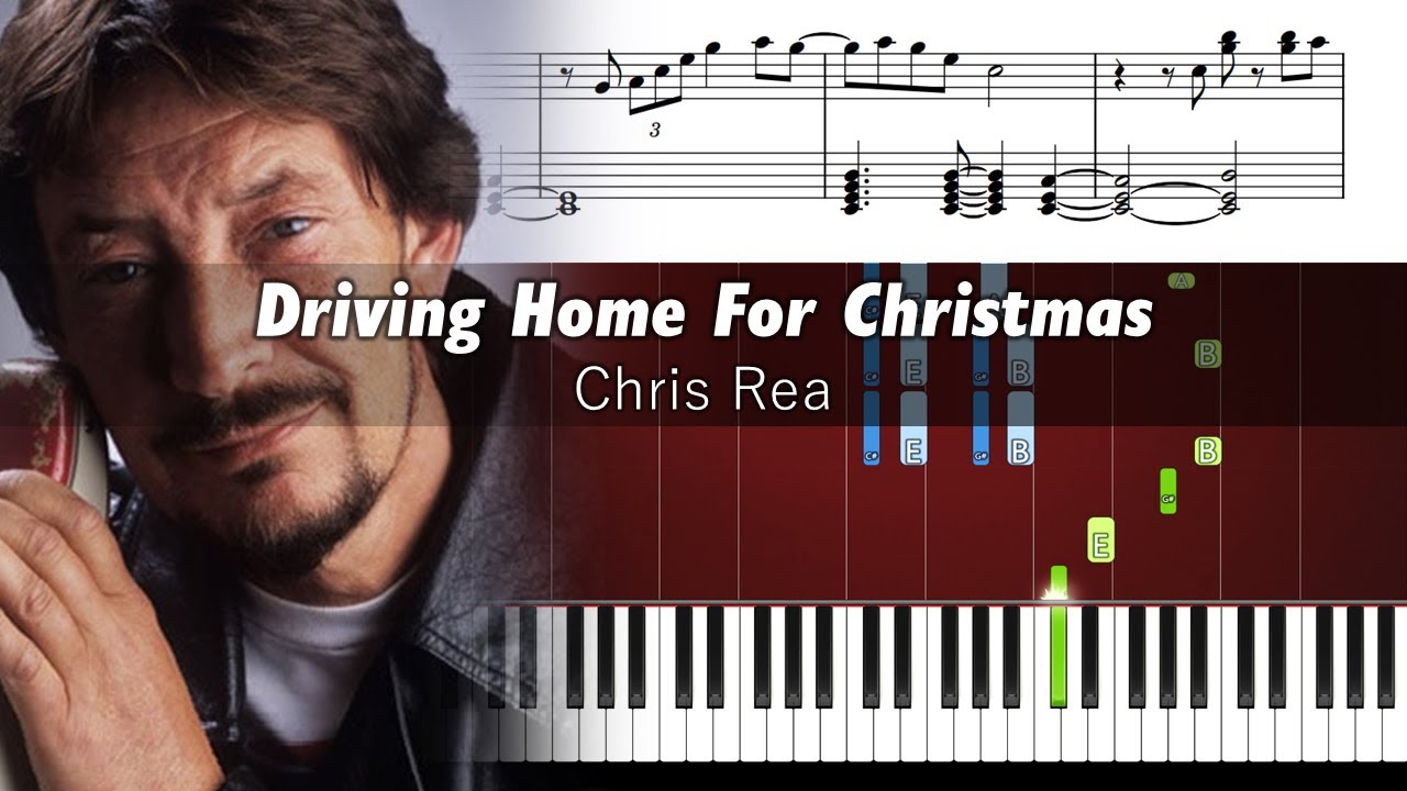 Chris Rea - Driving Home for Christmas - ACCURATE Piano Tutorial