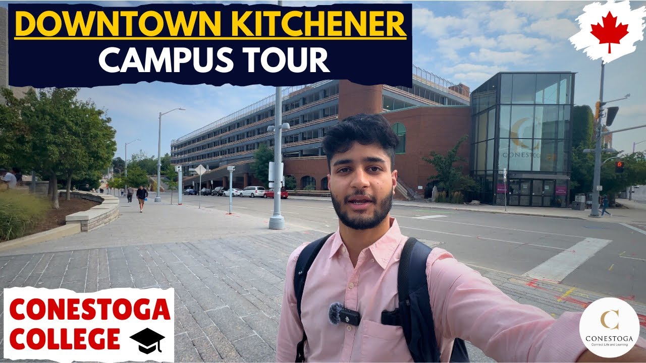 Conestoga College Downtown Kitchener (DTK) Campus Tour 🇨🇦