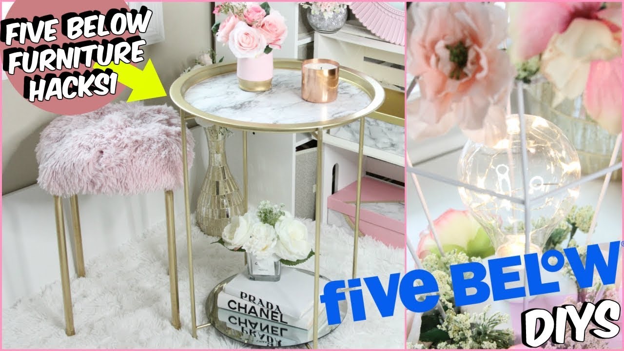 FIVE BELOW ROOM DECOR DIYS 2018