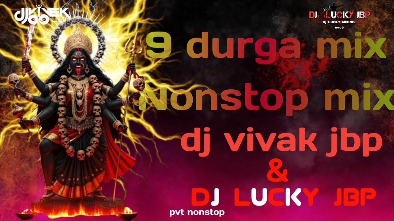 Navratri nonstop mix DJ VIVAK JBP & DJ LUCKY JBP pvt nonstop hard bass @djvivekjbp.26 