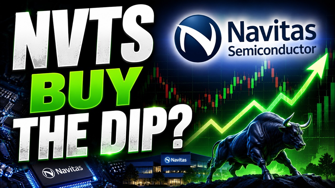 Анализ акций NVTS: покупать на спаде? Navitas Semiconductor, партнерство с NVIDIA и прогноз восст...