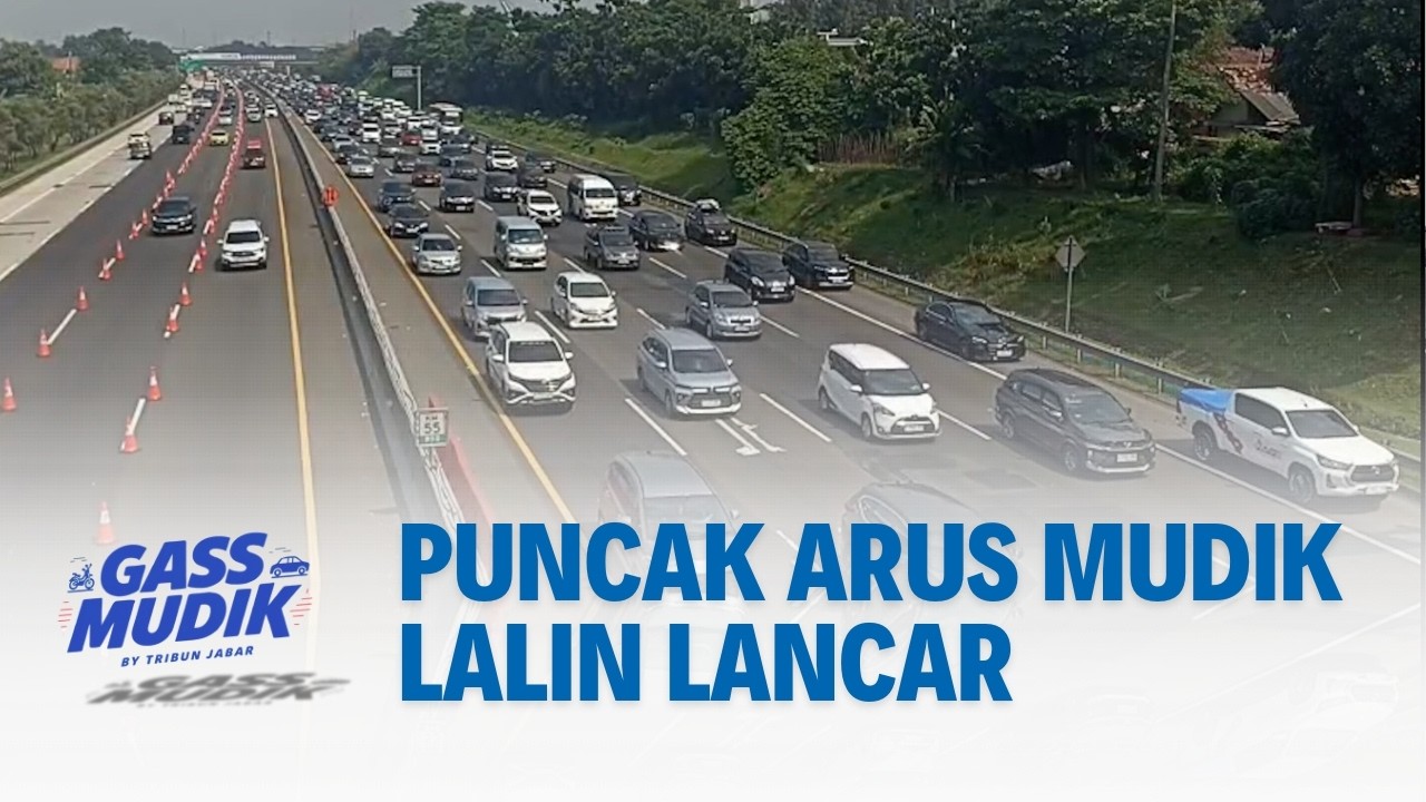 Puncak Arus Mudik Lebaran Tol Cikampek Hingga Tol Cisumdawu | GASS MUDIK