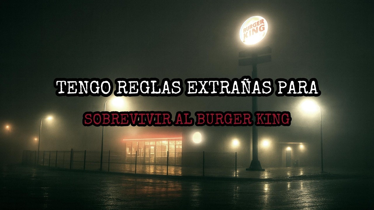 Tengo reglas extrañas para sobrevivir a mi turno en el buguer king