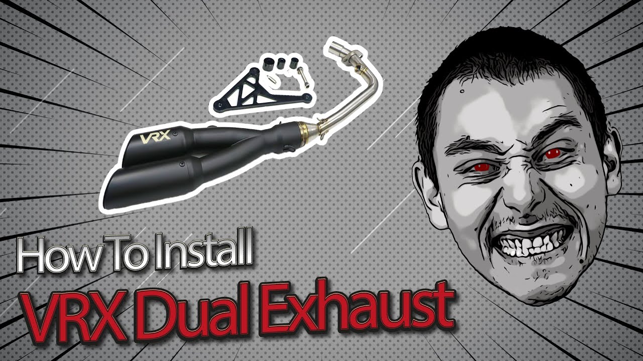 How To Install The VRX Dual Exhaust System - Vespa Sprint/Primavera