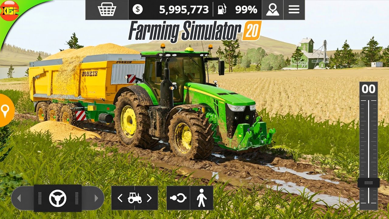 Farming Simulator 20 Gameplay | John Deere and Fendt Tractor 