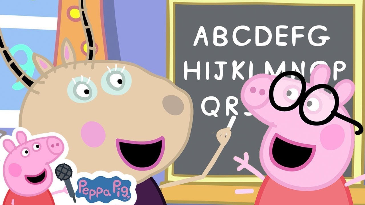 Canção Do ABC | Aprendendo O Alfabeto | Peppa Pig Música Para Crianças e Canções Infantis