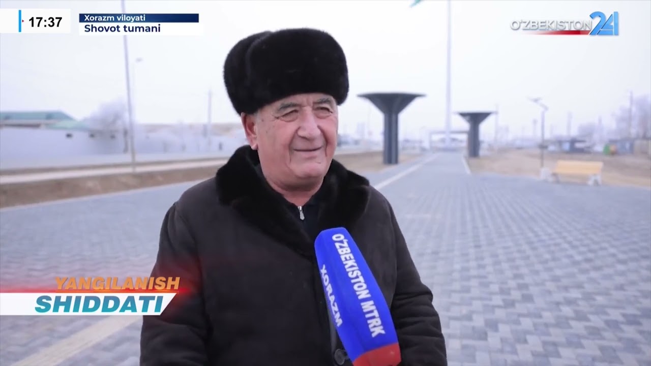 Xorazm viloyati Shovot tumani I Yangilanish shiddati (19.01.2026)