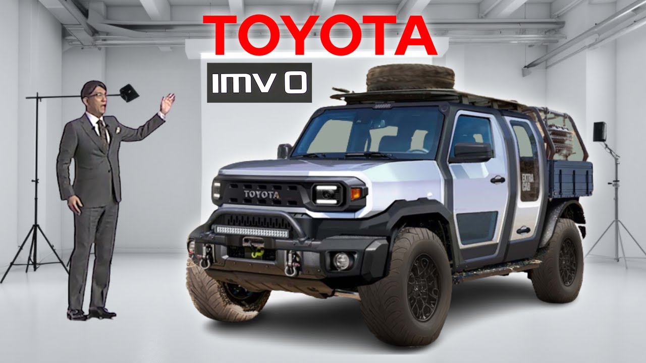 Представлен настраиваемый пикап Toyota IMV 0
