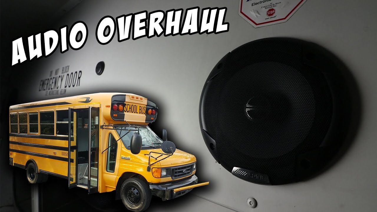 Adventure Bus Build Pt 4 - Complete Audio System Overhaul!