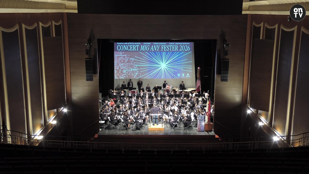 DIRECTE| Concert Unió Artística Musical Ontinyent del Mig Any Fester d'Ontinyent 2026
