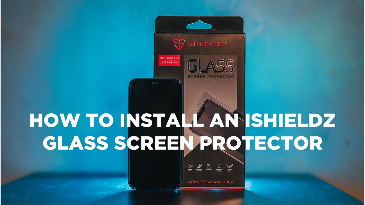 How to Put on an iShieldz Glass Screen Protector