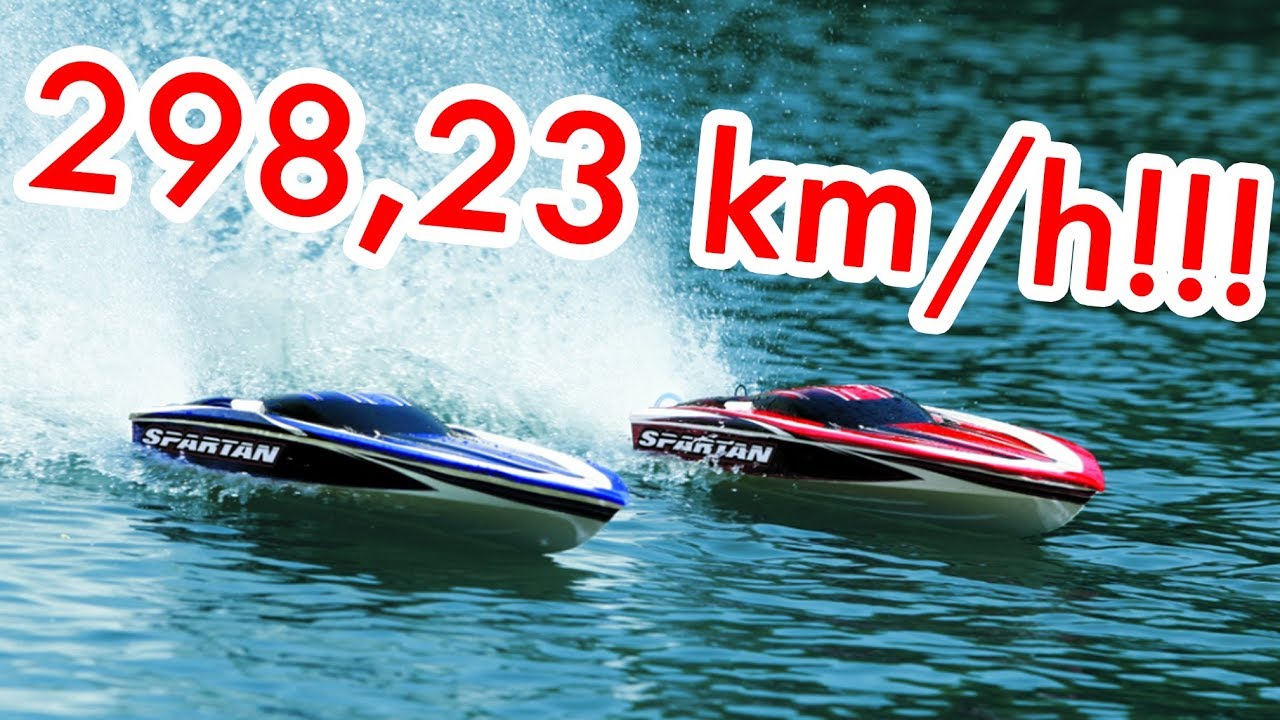 Rc Speed Boat -  298,23 km/h!!!