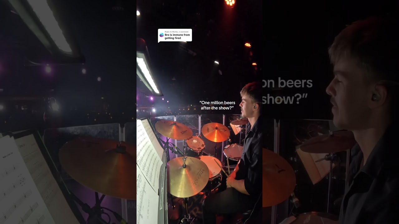 I&rsquo;m drunk again.. #drums