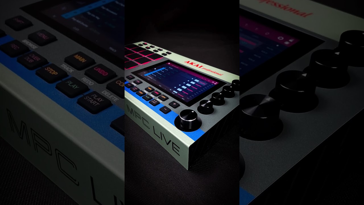 Knobs and skins for Akai MPC Live