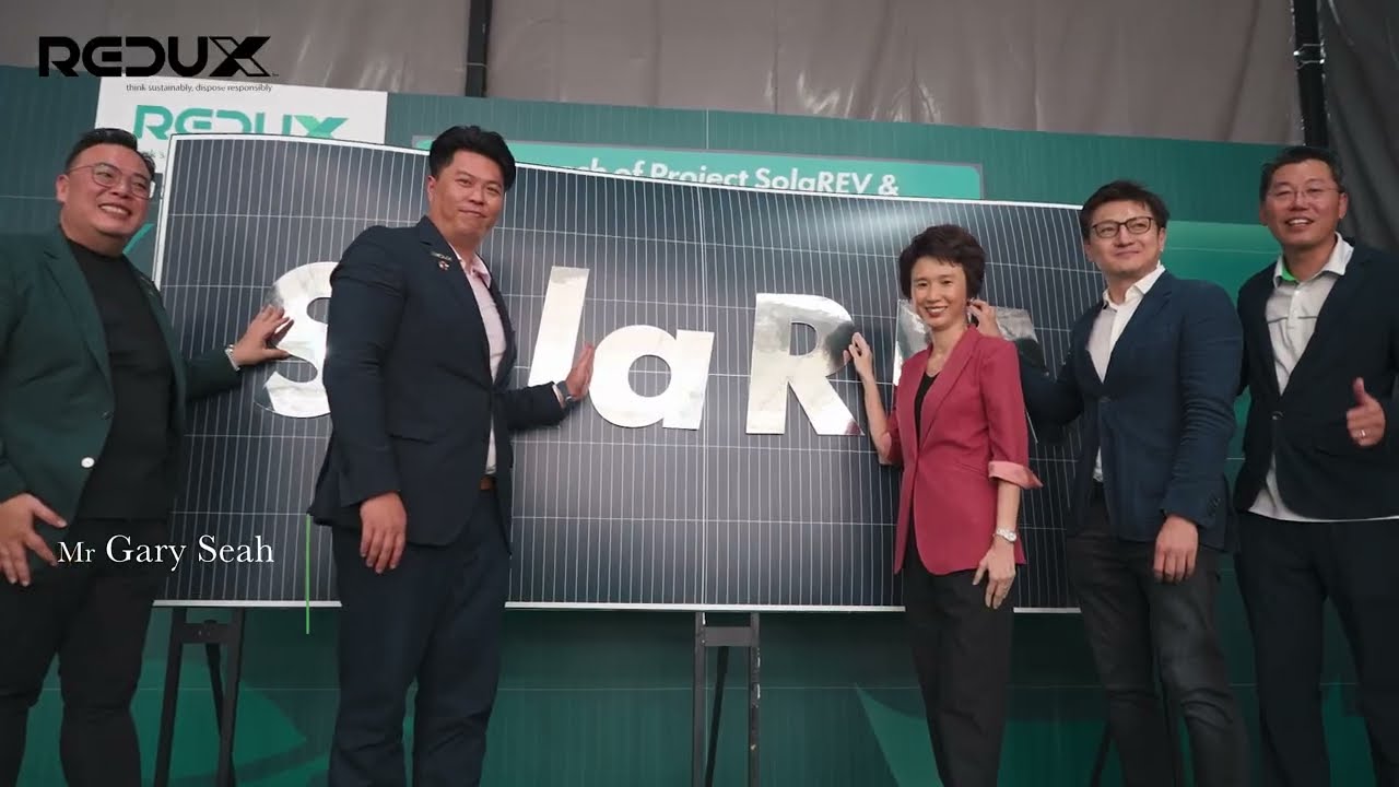 Launch of Project SolaREV and Advanced Solar Panel Recycling Facility